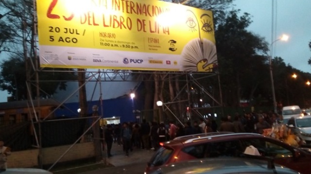 Carta NÂº 628: 23 feria internacional del libro, Lima 2018 (03-08-18)